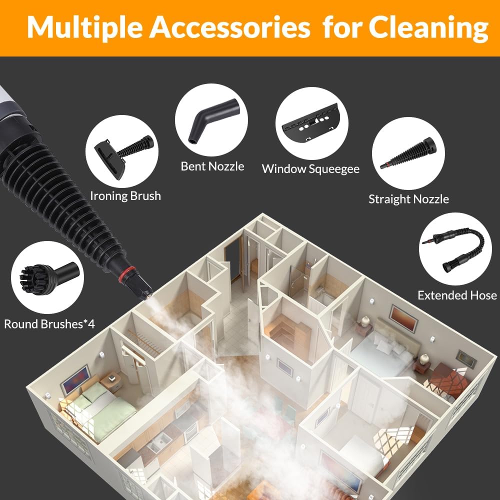 Effortless Home Steam Cleaner