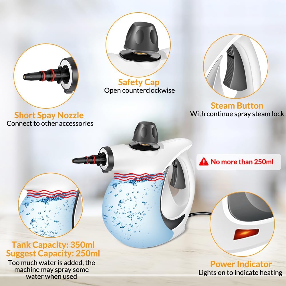 Effortless Home Steam Cleaner