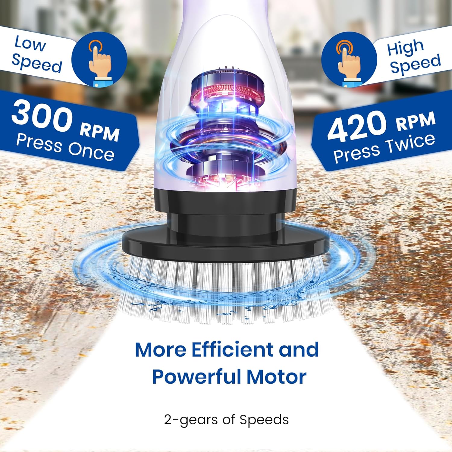 Ultimate Cordless Scrubber with 7 attachments