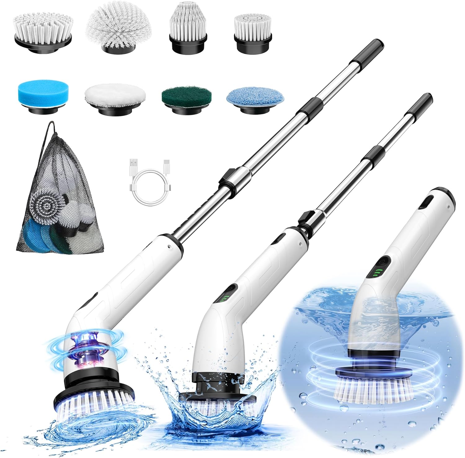 Ultimate Cordless Scrubber with 7 attachments