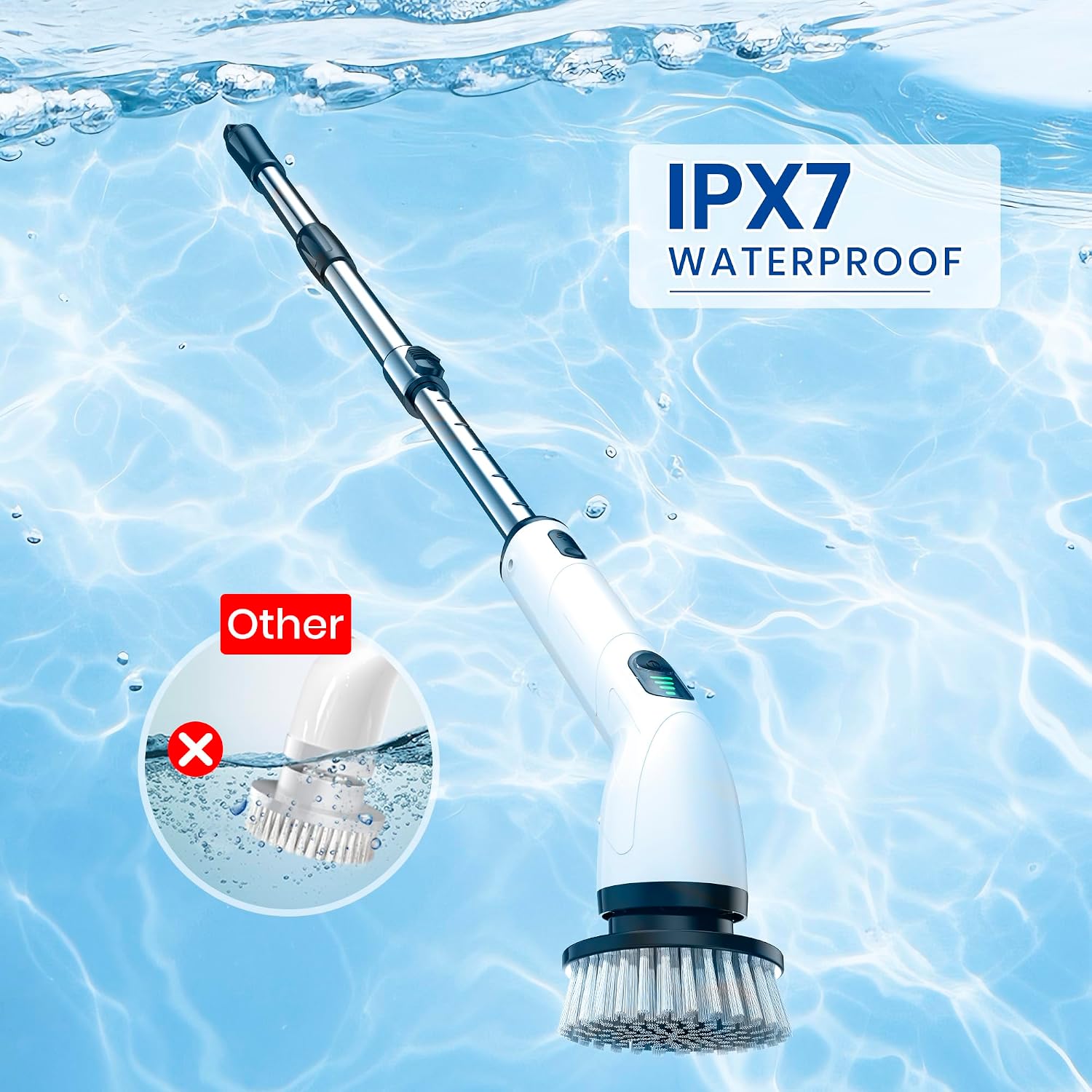 Ultimate Cordless Scrubber with 7 attachments